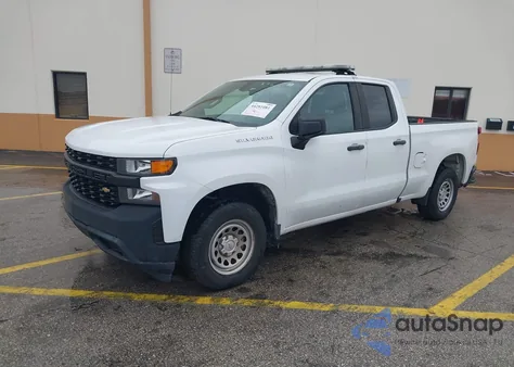 2020 Chevrolet Silverado 1500 2Wd Standard Bed Wt z USA, uszkodzony, nr VIN 1GCRWAEH4LZ290172